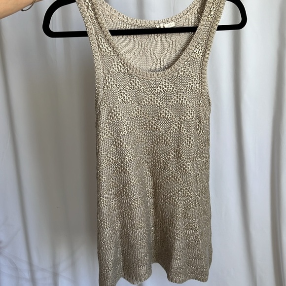 Anthropologie Metallic Tank (Moth) - Picture 7 of 10